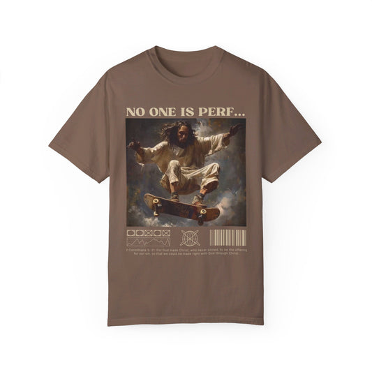 Unisex Skateboarding Jesus T-shirt