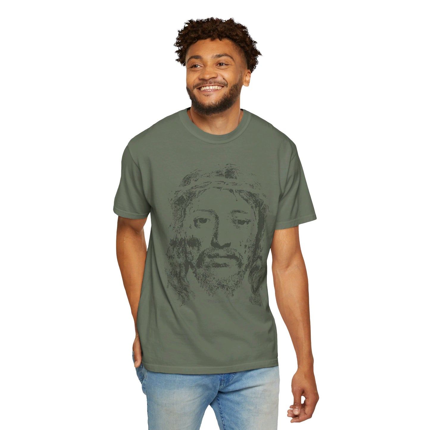 Unisex Christian Face of Jesus T-shirt