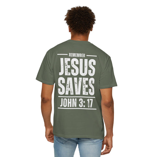 Unisex "Jesus Saves" T-shirt