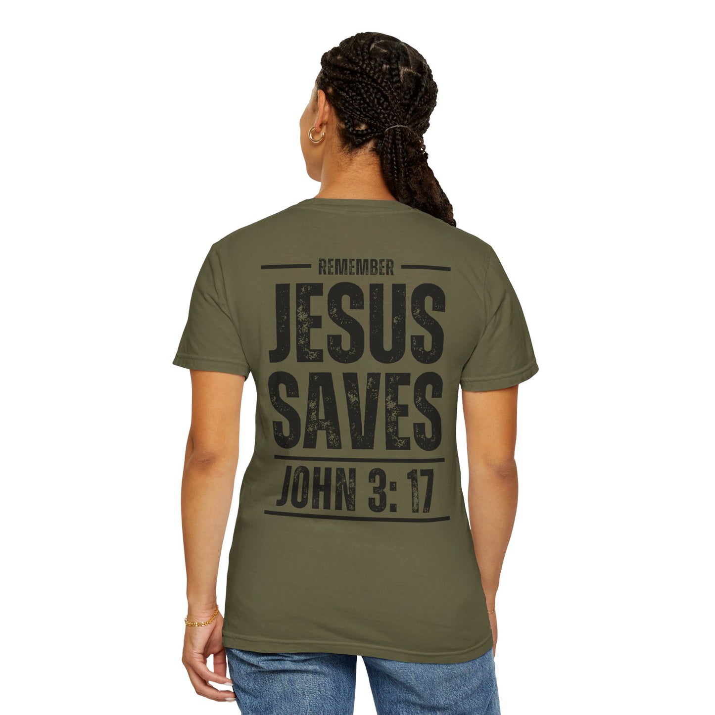 Unisex "Jesus Saves" T-shirt