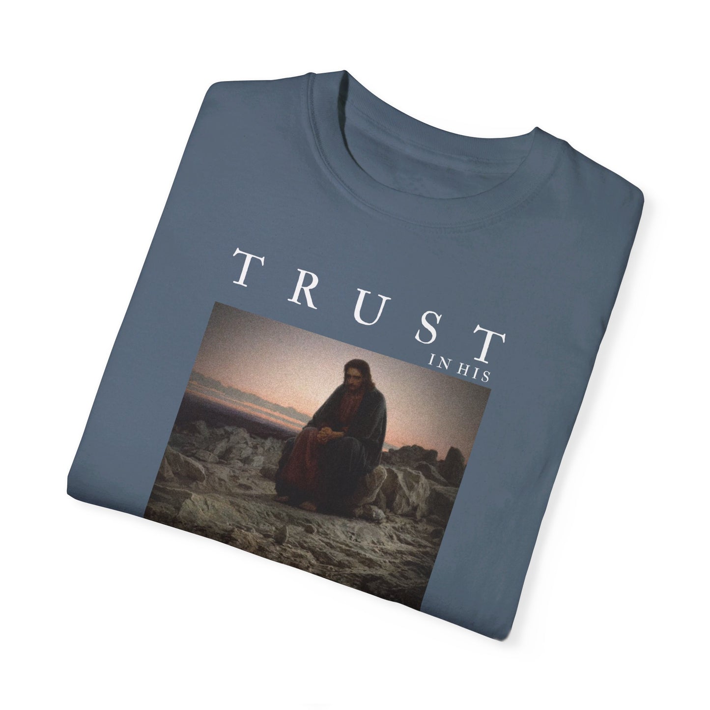 Christian Unisex "Trust In His Perfect Timing" T-shirt