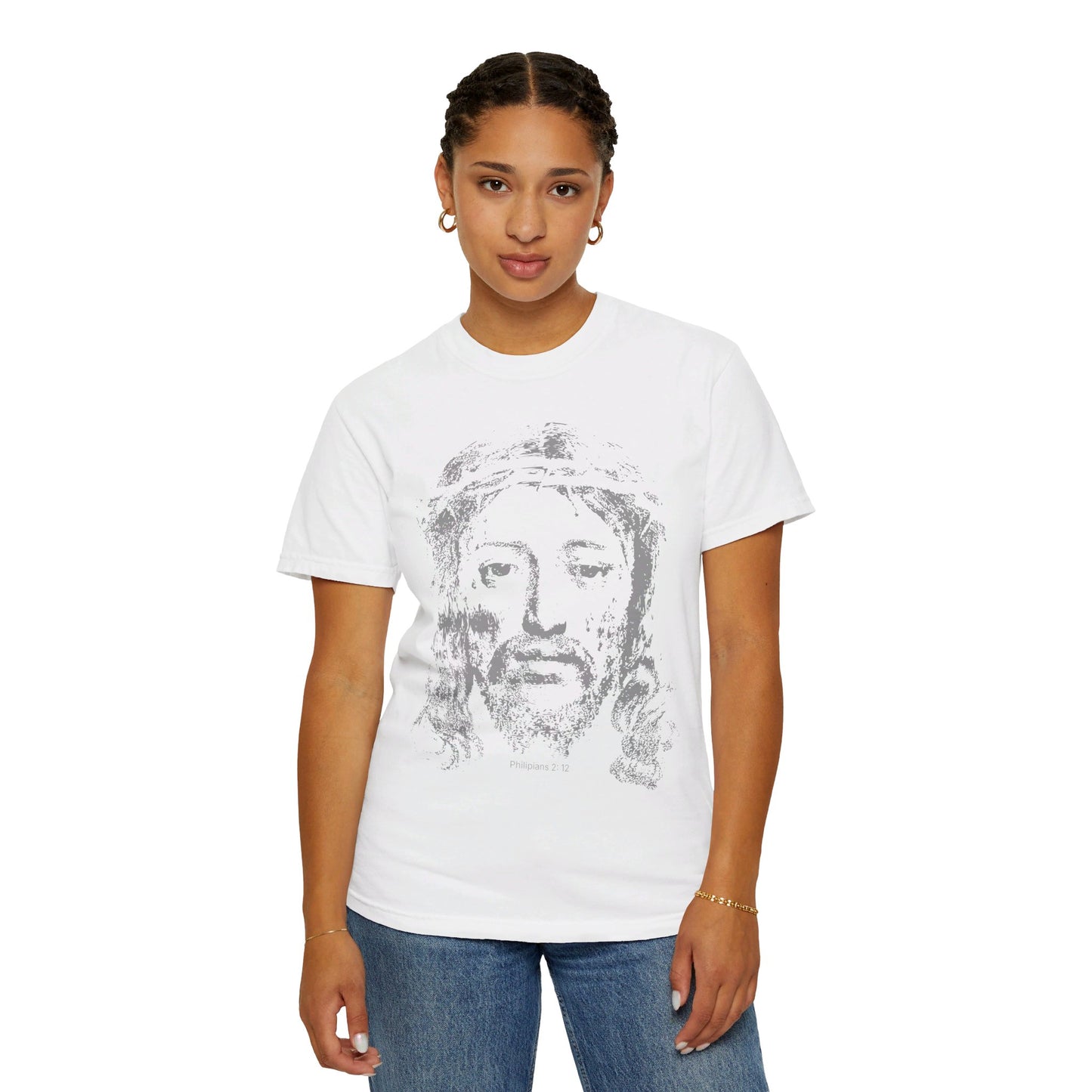 Unisex Christian Face of Jesus T-shirt