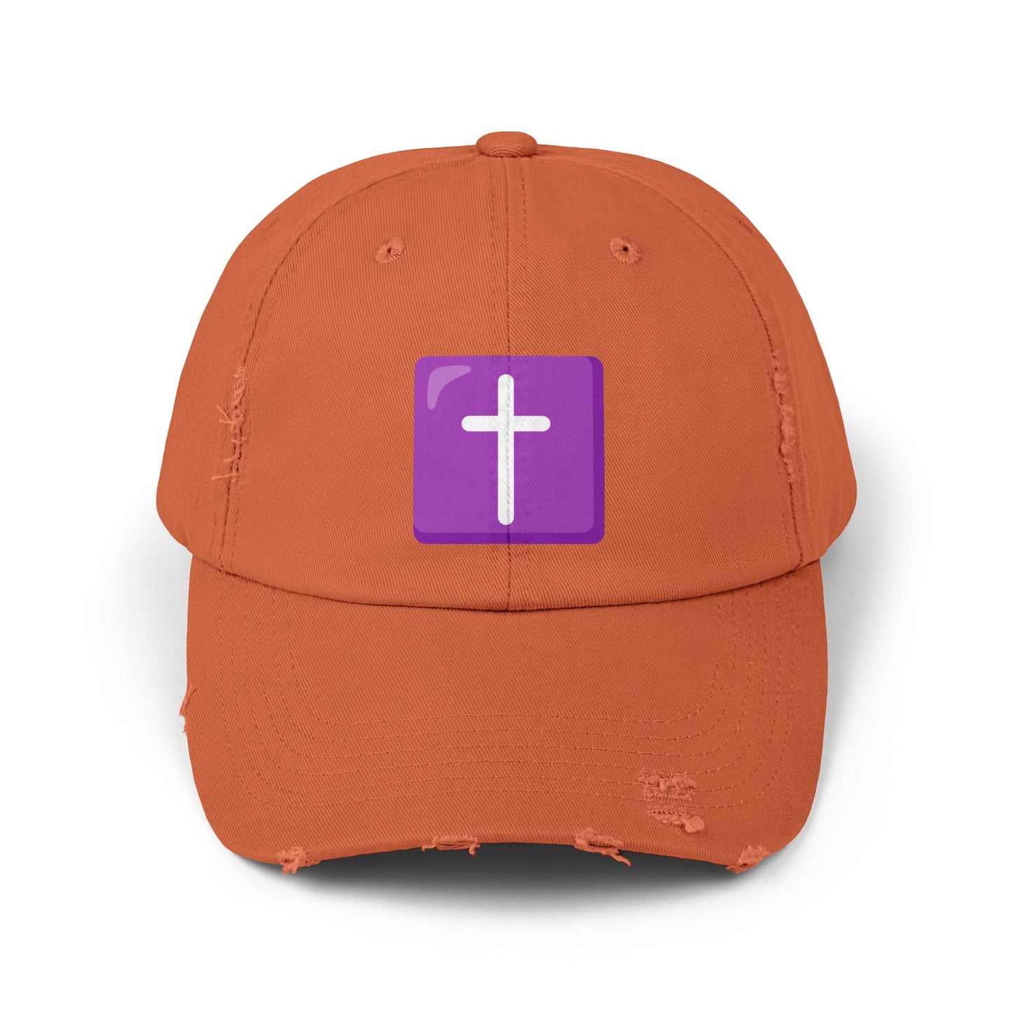 Unisex Cross emoji hat, Christian hat, Jesus hat, Cross hat, Christian apparel