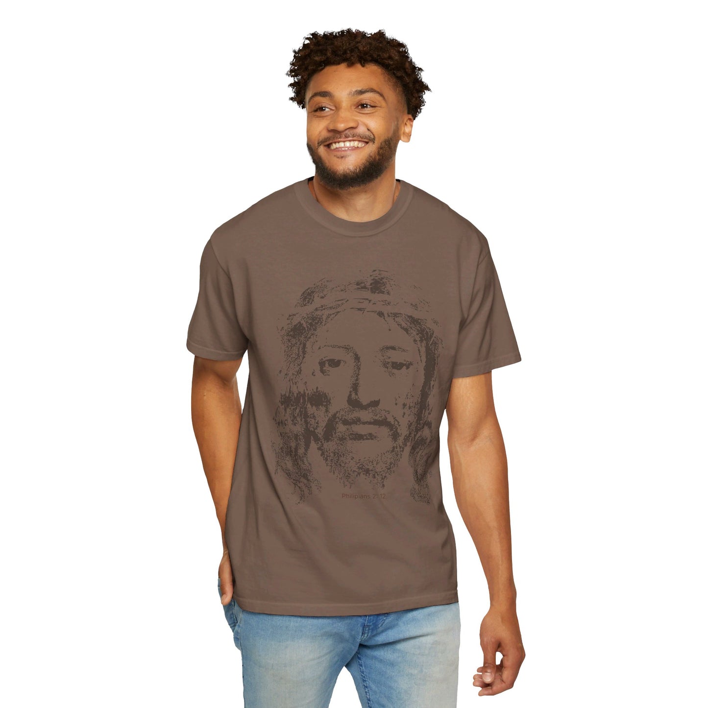 Unisex Christian Face of Jesus T-shirt