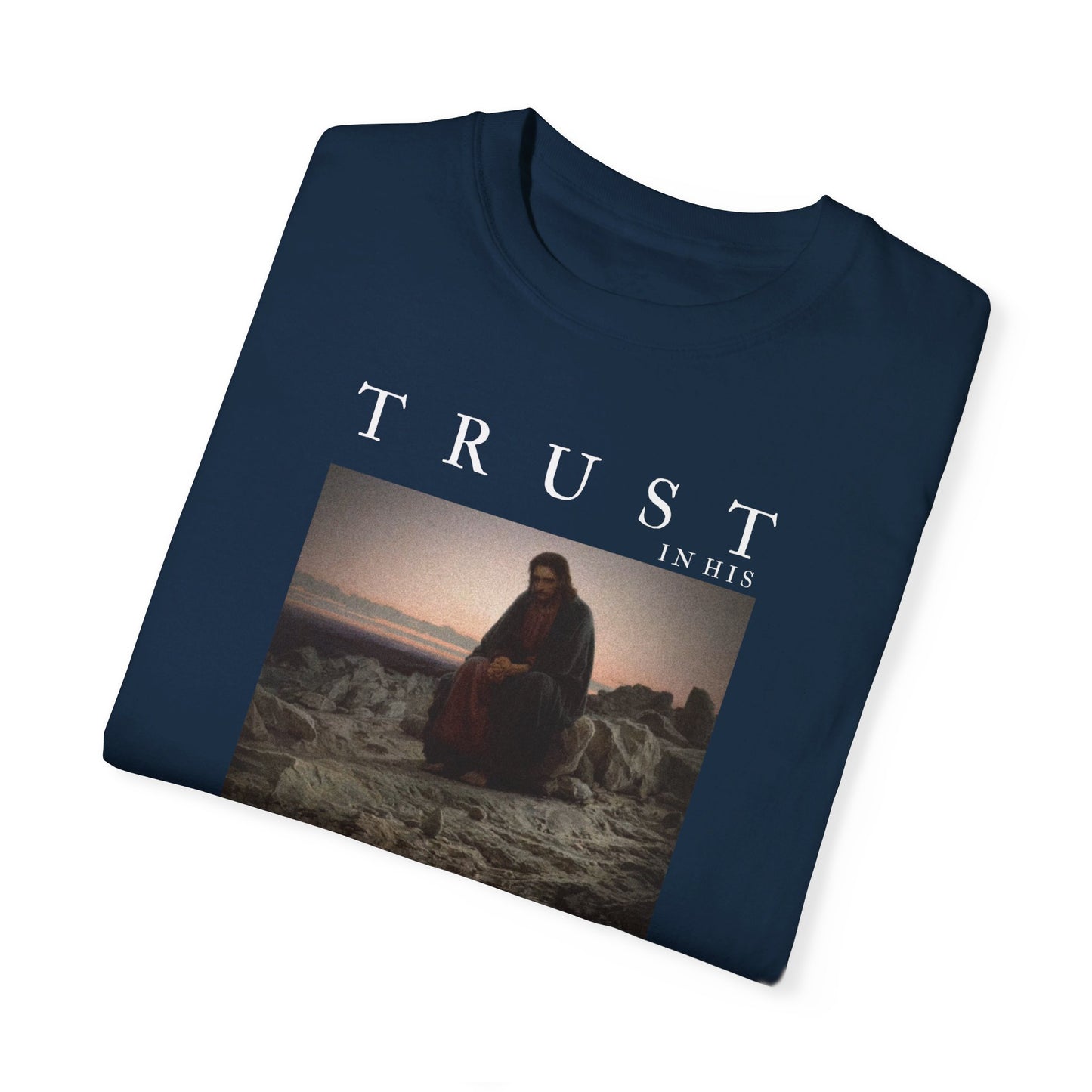 Christian Unisex "Trust In His Perfect Timing" T-shirt