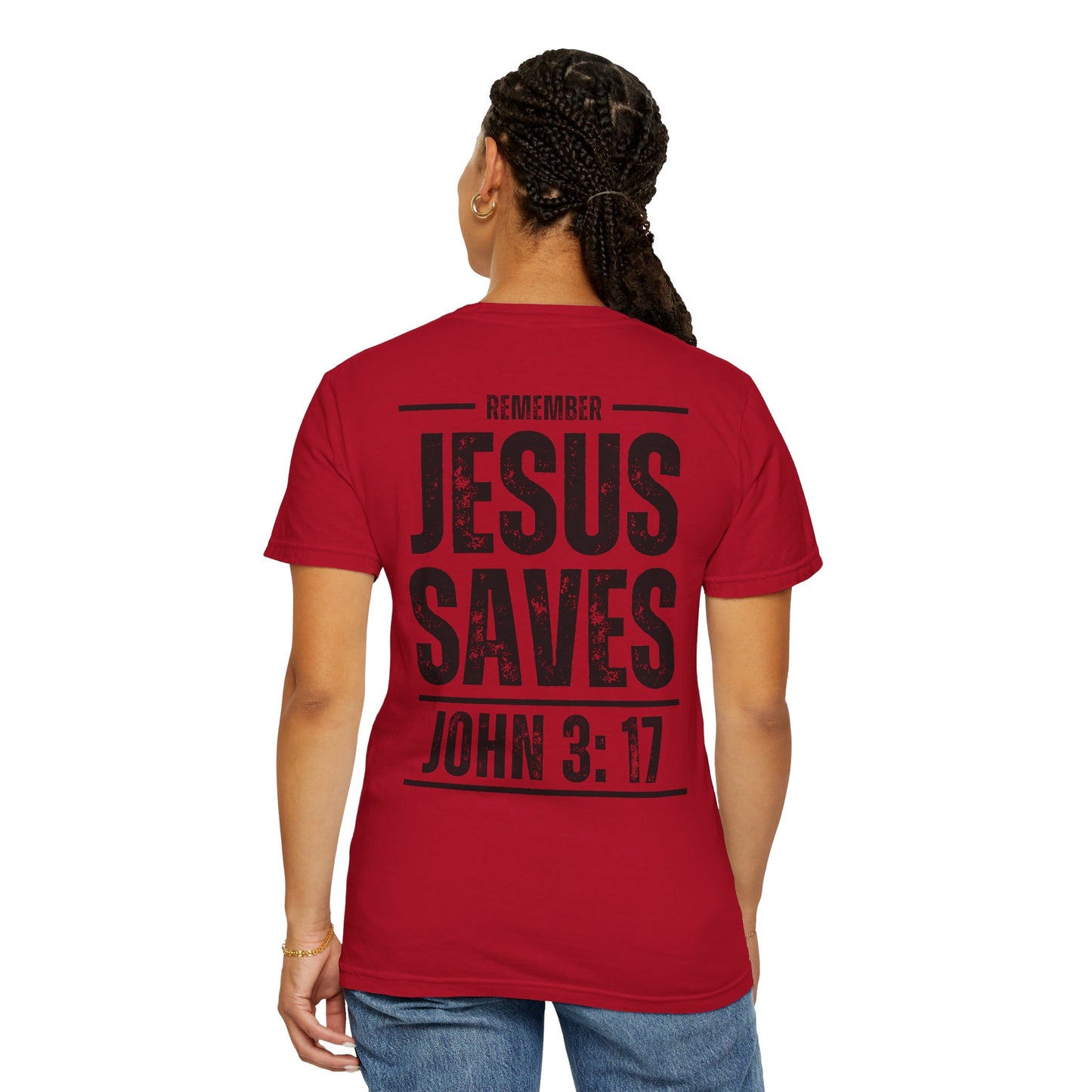 Unisex "Jesus Saves" T-shirt