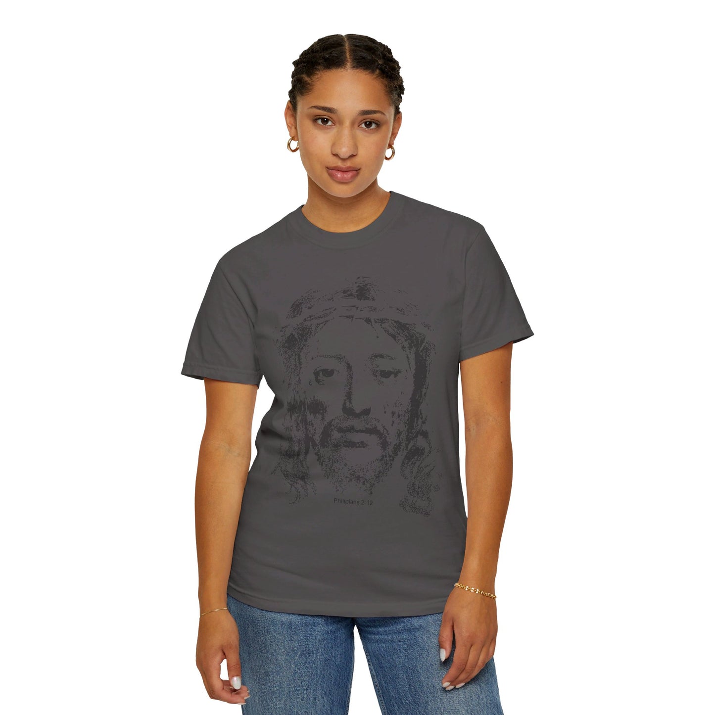 Unisex Christian Face of Jesus T-shirt