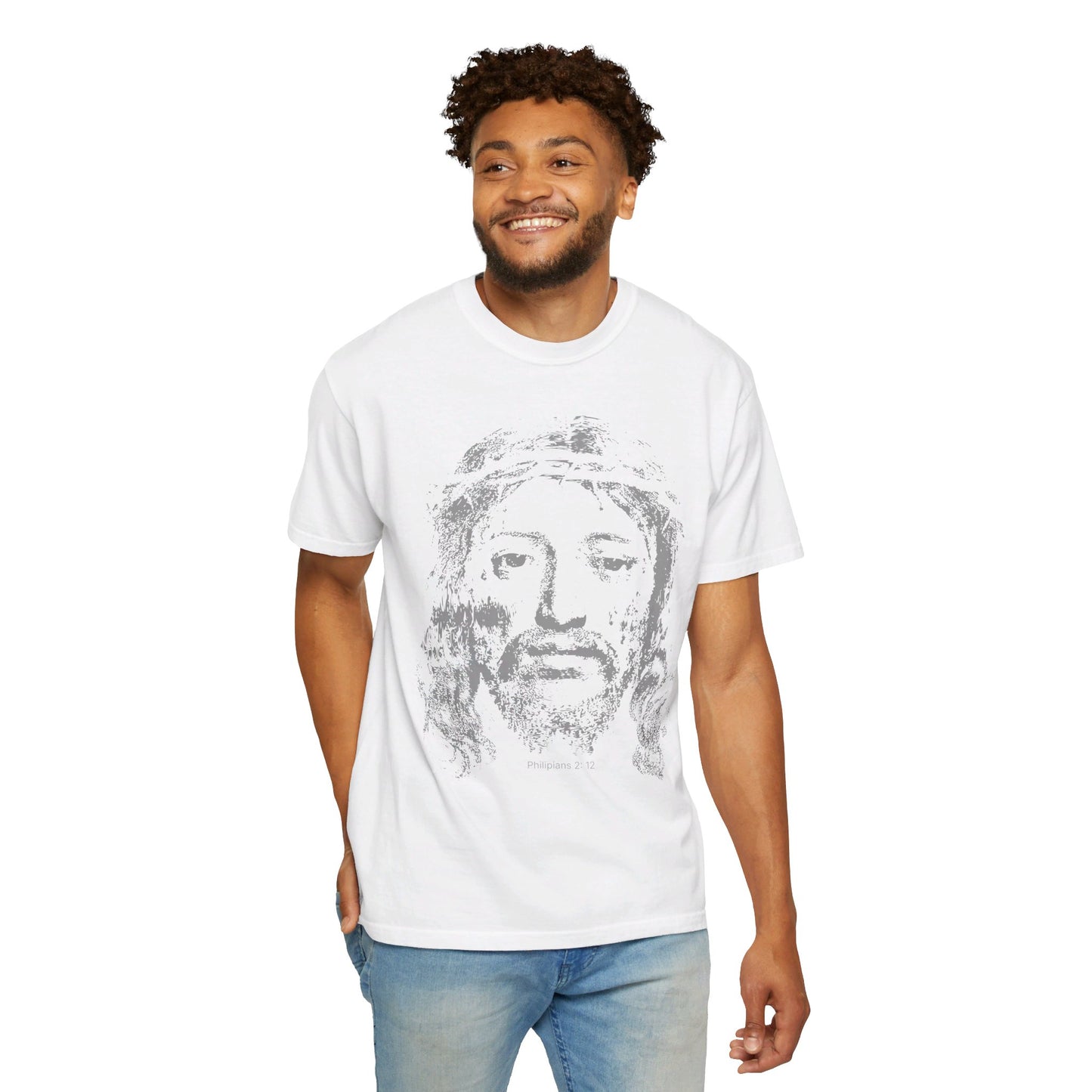 Unisex Christian Face of Jesus T-shirt