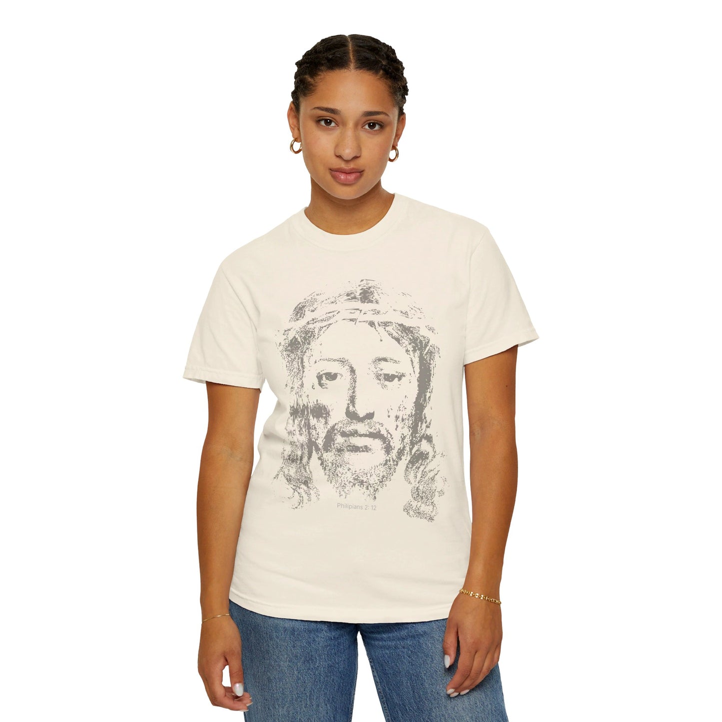 Unisex Christian Face of Jesus T-shirt