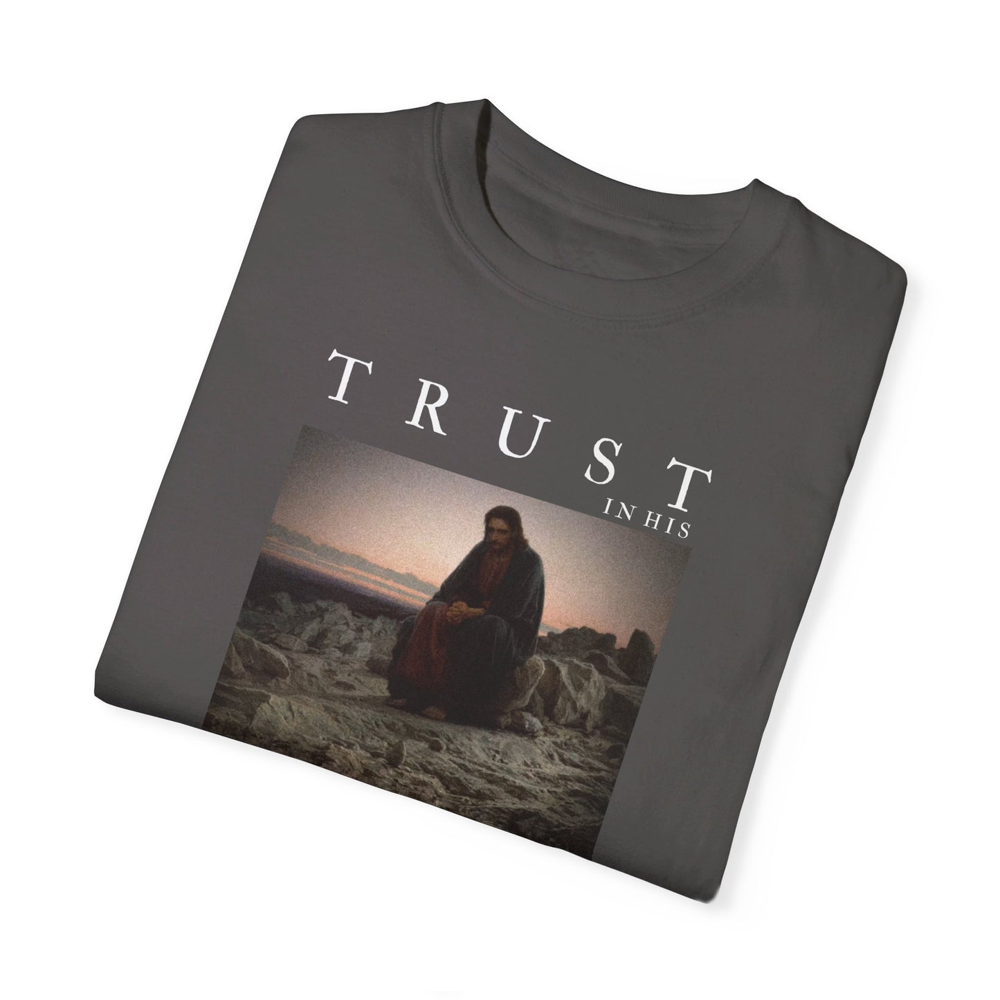 Christian Unisex "Trust In His Perfect Timing" T-shirt