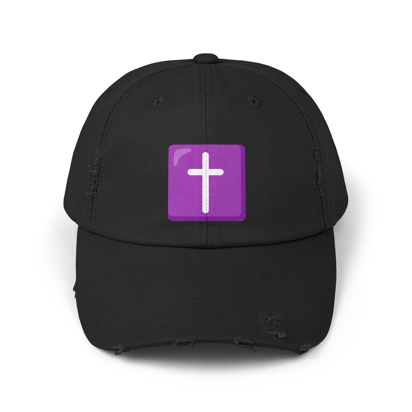 Unisex Cross emoji hat, Christian hat, Jesus hat, Cross hat, Christian apparel