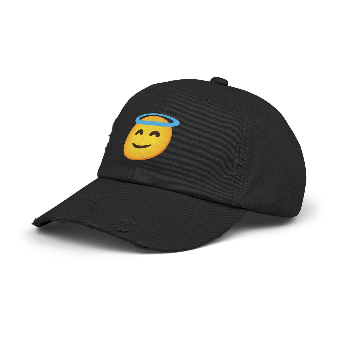 Unisex Angel Emoji Hat, Christian Hat, Jesus Hat, Christian Apparel