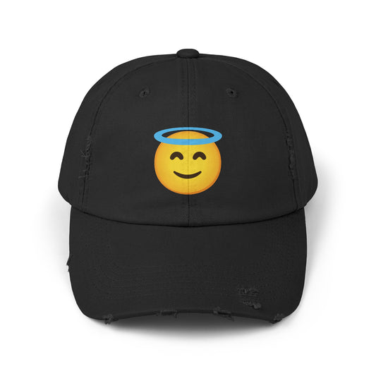 Unisex Angel Emoji Hat, Christian Hat, Jesus Hat, Christian Apparel