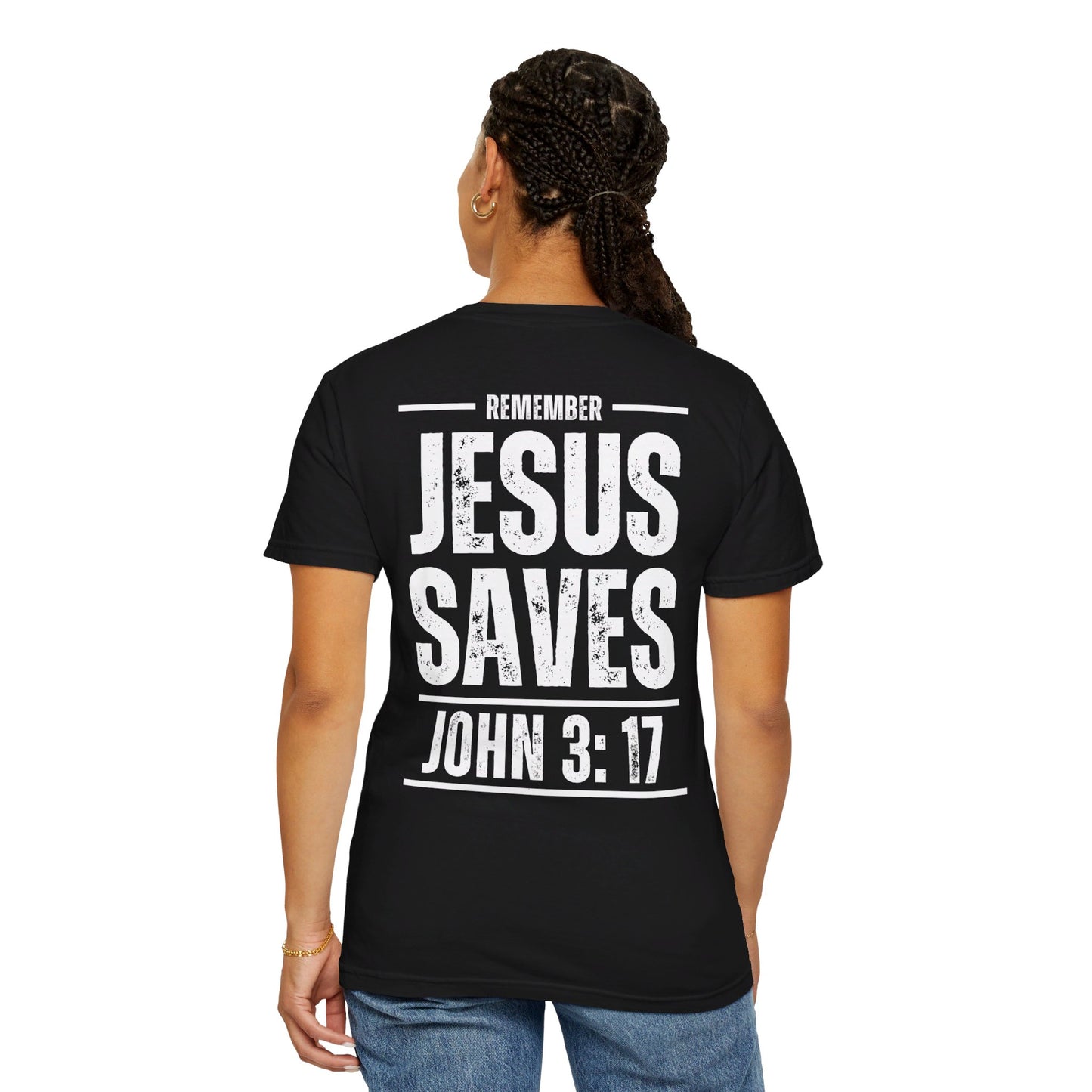 Unisex "Jesus Saves" T-shirt