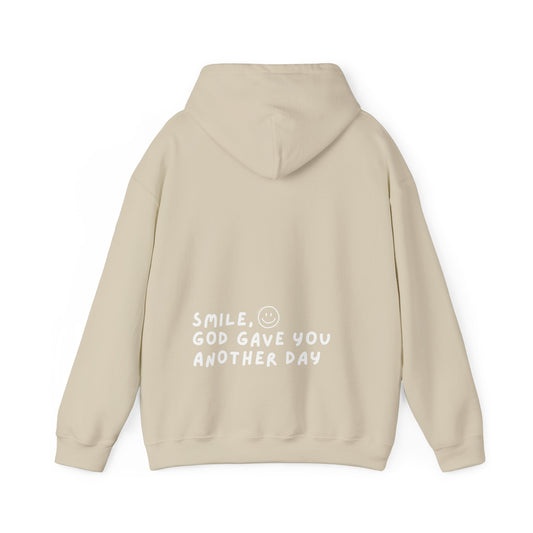 Smile God Gave You Another Day Hoodie, God Hoodie, Christian Hoodie, Gospel Hoodie, Jesus Hoodie, Christian apparel, Inspirational Hoodie, Smile Hoodie