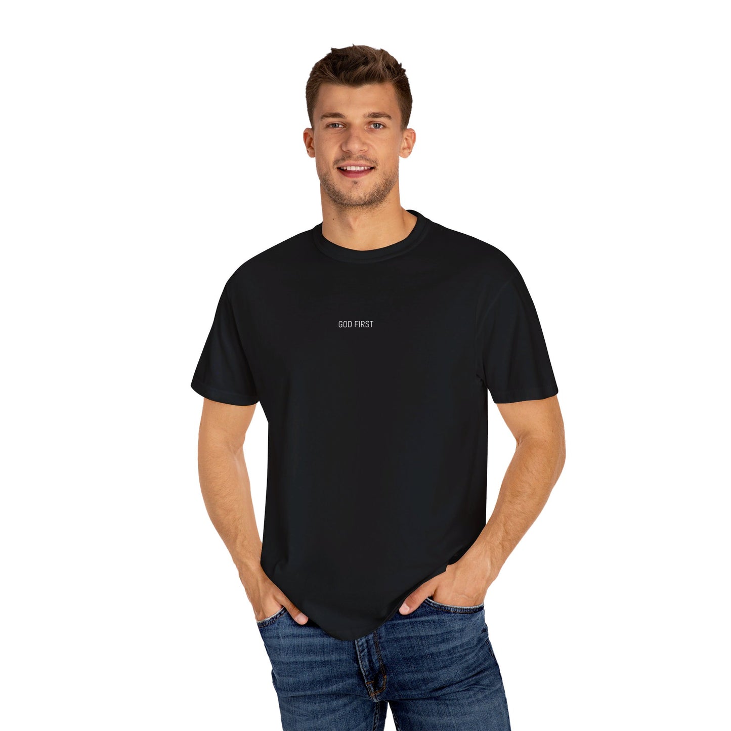 Jesus Unisex T-shirt - GOD FIRST Inspirational Tee