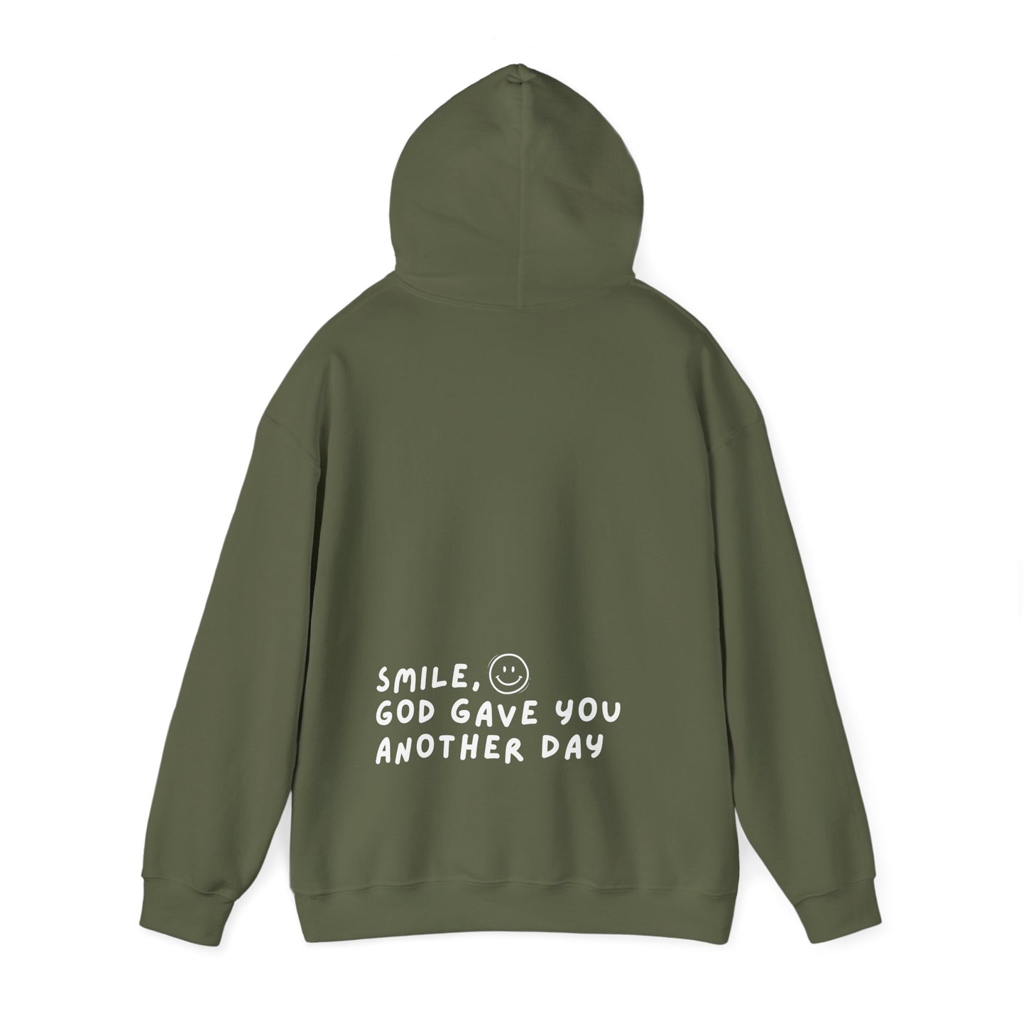 Smile God Gave You Another Day Hoodie, God Hoodie, Christian Hoodie, Gospel Hoodie, Jesus Hoodie, Christian apparel, Inspirational Hoodie, Smile Hoodie