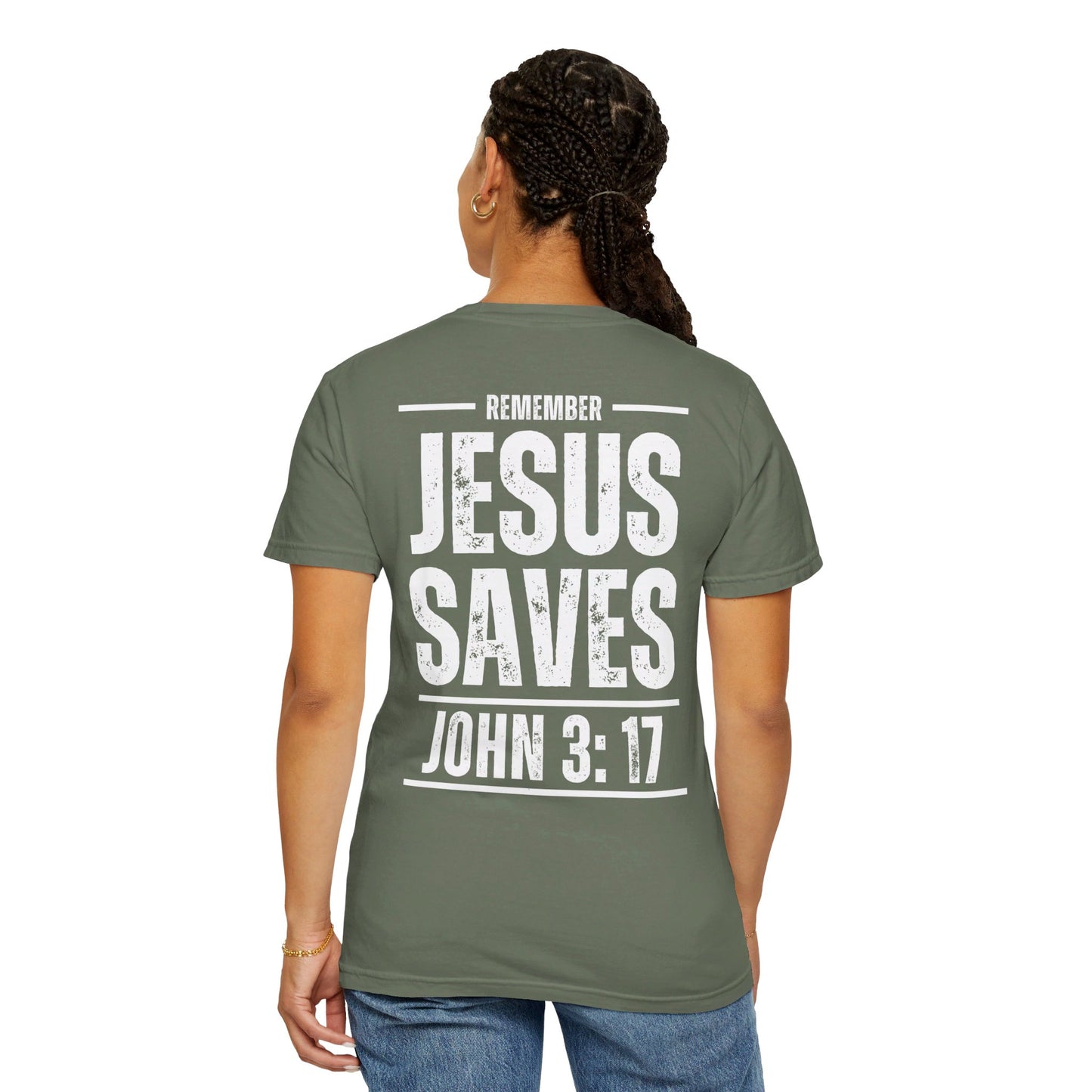 Unisex "Jesus Saves" T-shirt